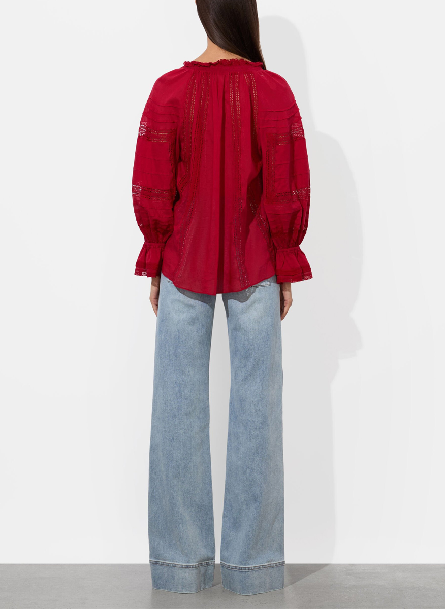 Риза с бродерии 'Josephine' Alice + Olivia