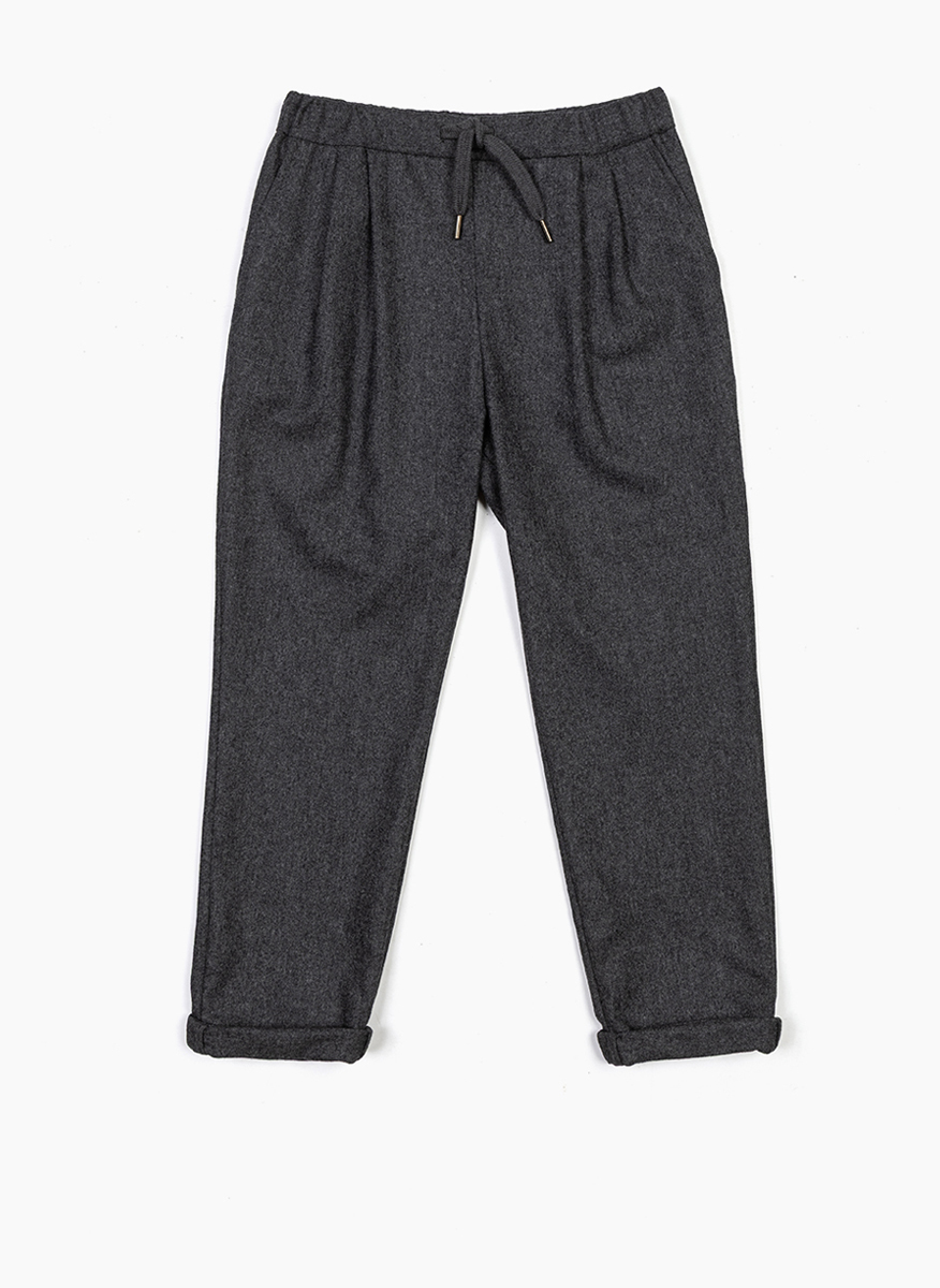 Brunello Cucinelli Kids 8-10 wool trousers