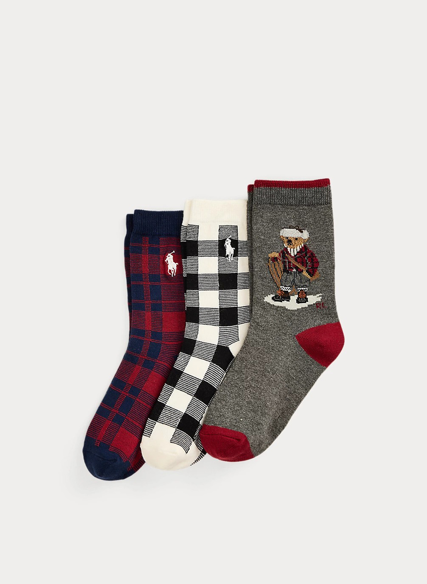 Сет чорапи 'Polo Bear' Ralph Lauren Kids 3-6