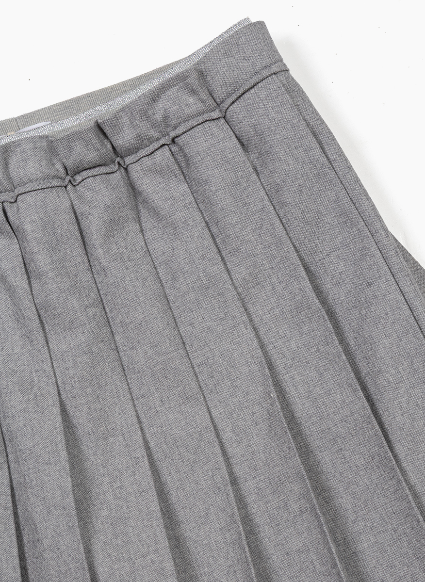 Brunello Cucinelli Kids 10 pleated skirt