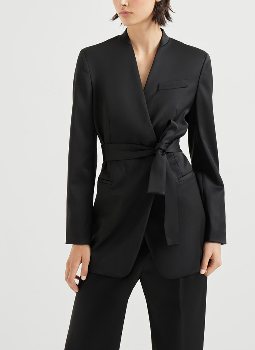 Brunello Cucinelli belted jacket