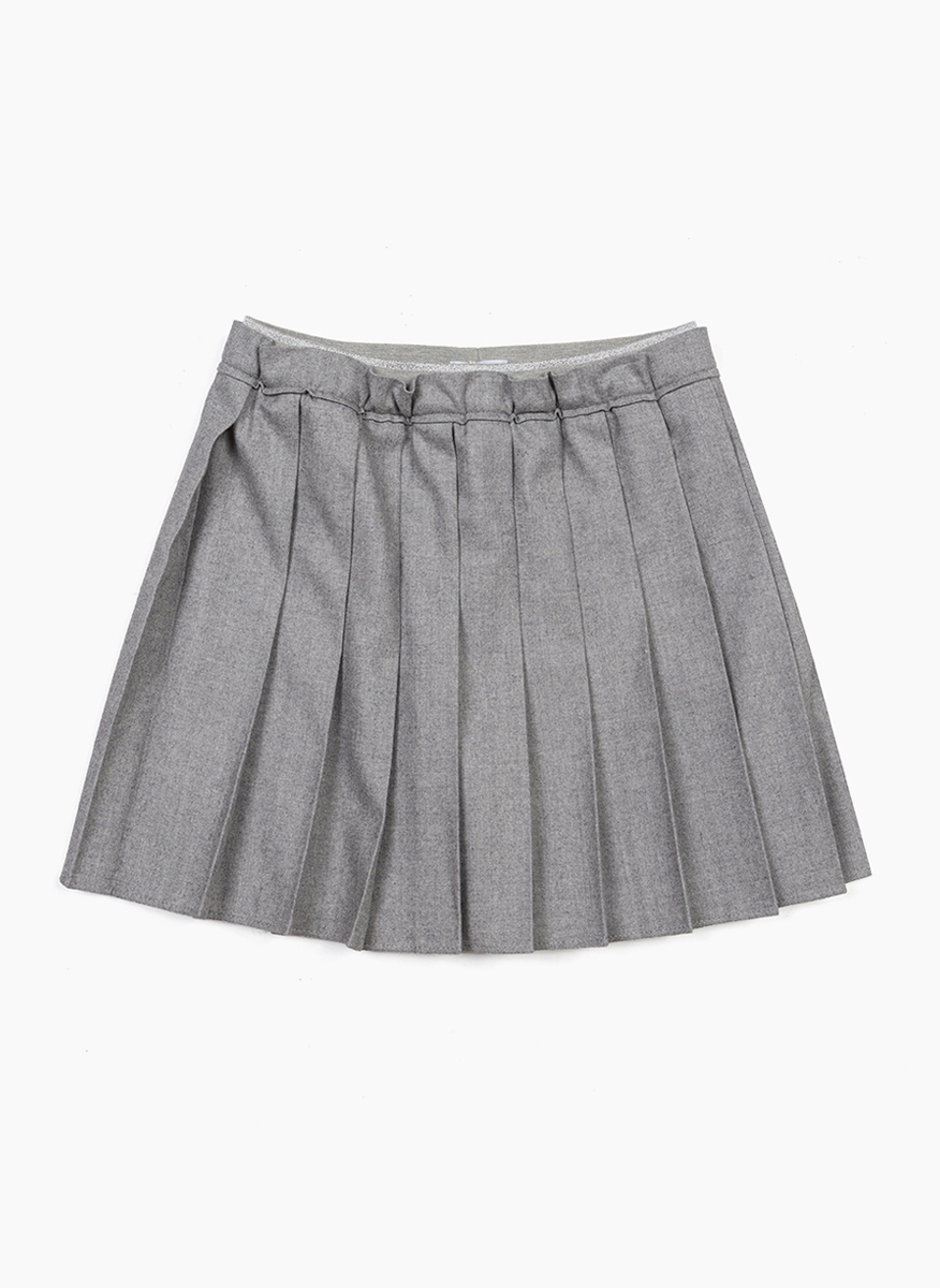 Brunello Cucinelli Kids 12 pleated skirt