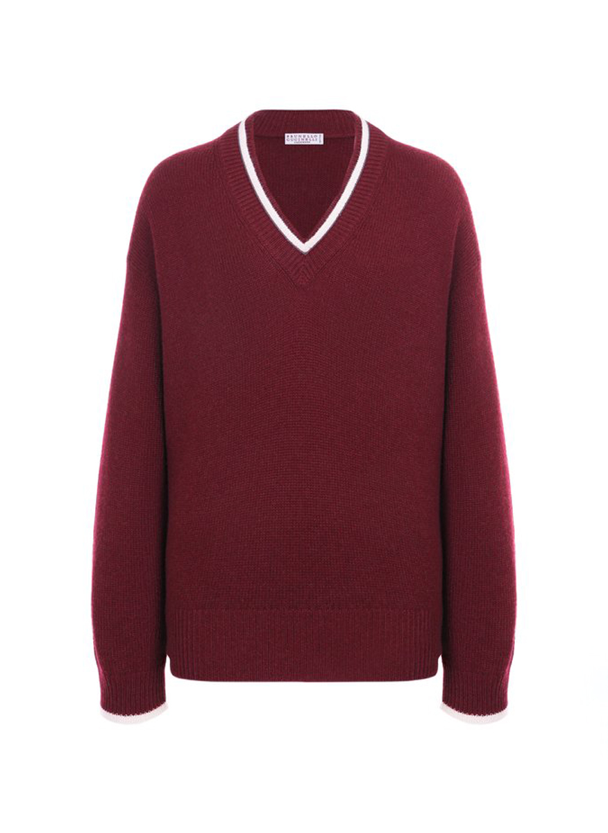 Brunello Cucinelli sweater with monili