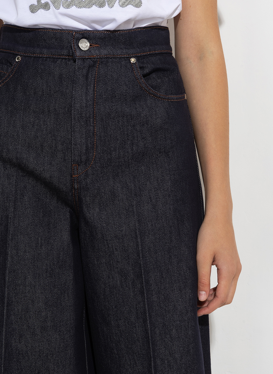 Max Mara Carmine wide fit denim trouser