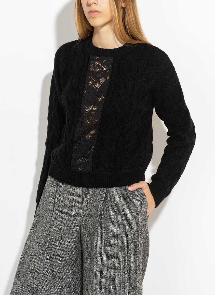 Max Mara Nostoc cable knit sweater