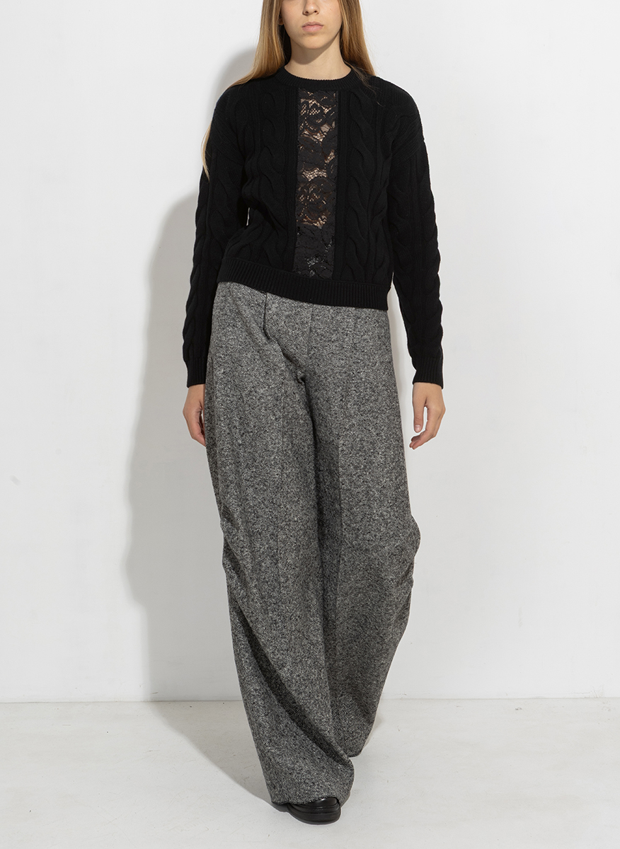 Max Mara Nostoc cable knit sweater