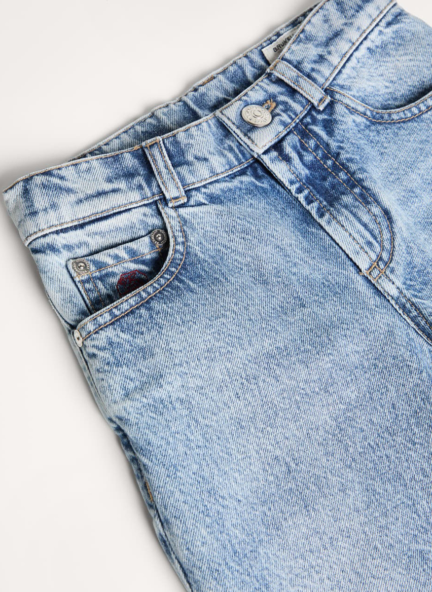 Brunello Cucinelli Kids 8-10 denim trousers
