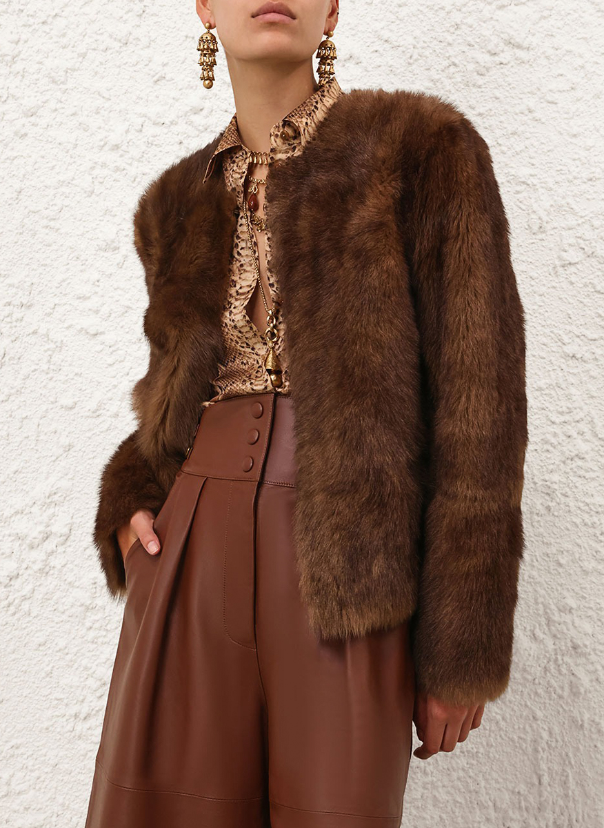 Zimmermann 'Hypnotic' shearling jacket