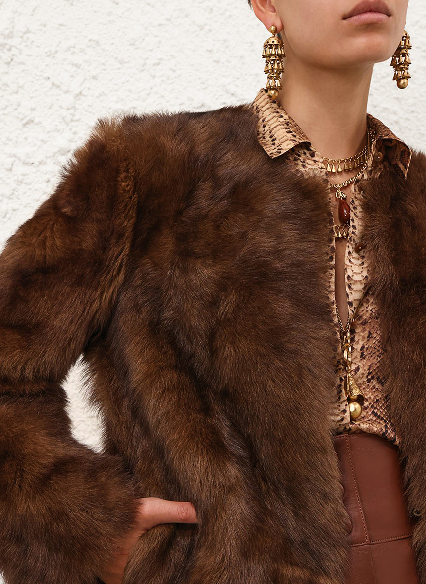 Zimmermann 'Hypnotic' shearling jacket