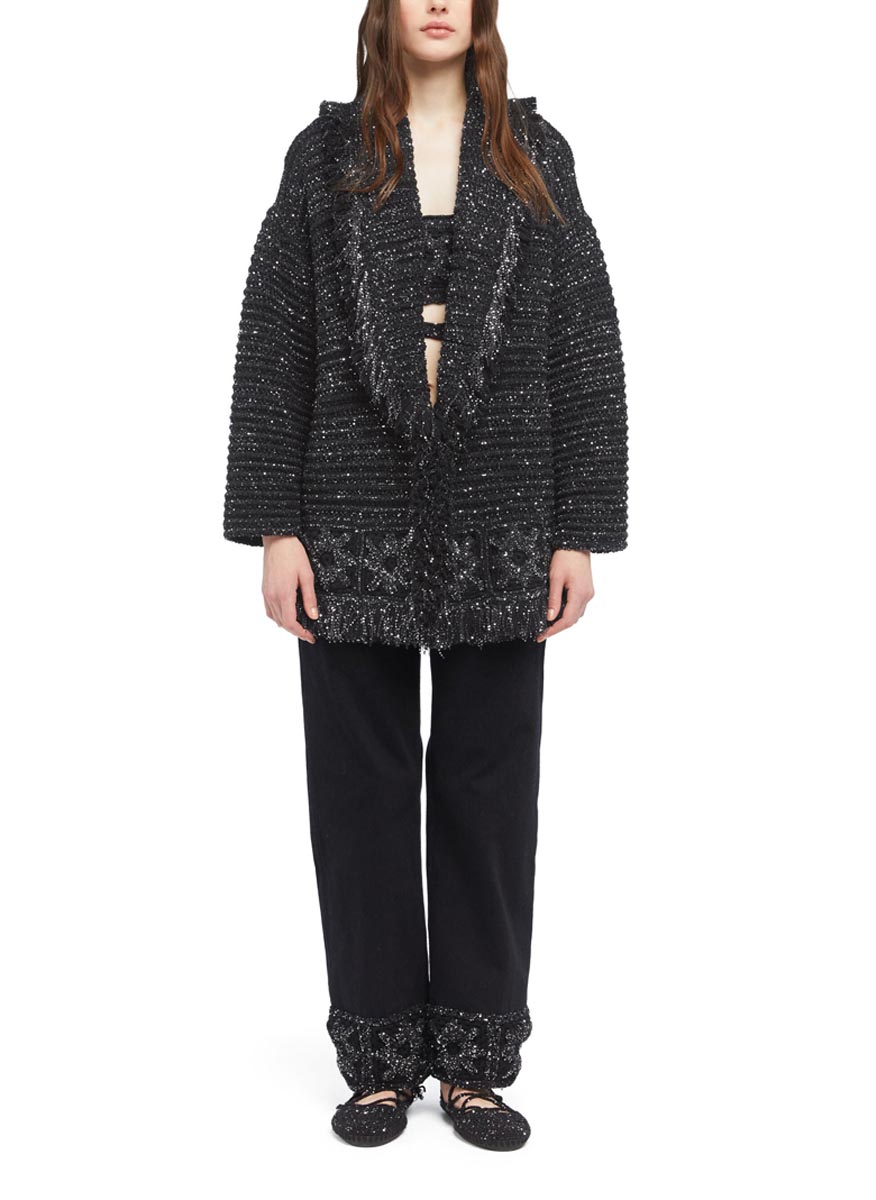 Alanui 'City Lights' cardigan with sequins