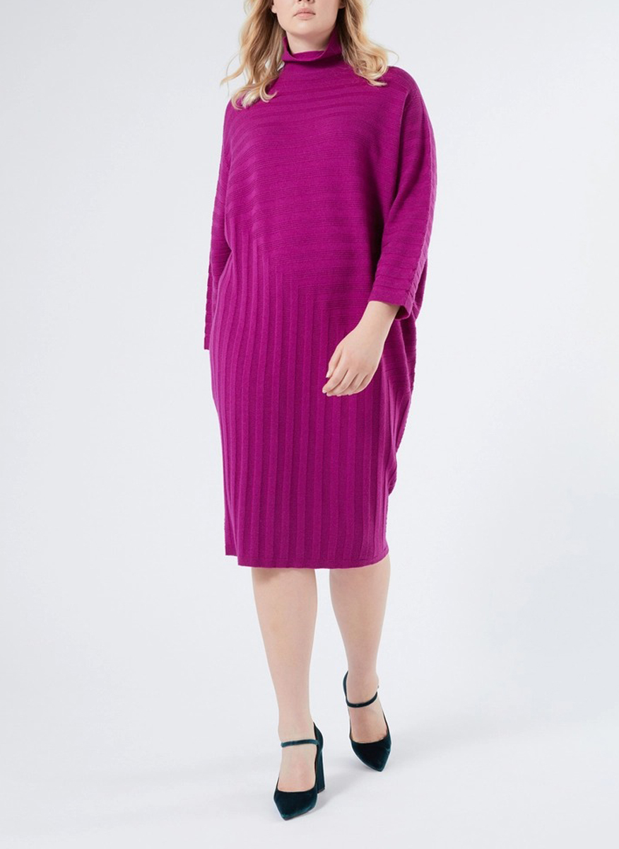 Marina Rinaldi Tahiti knitted dress