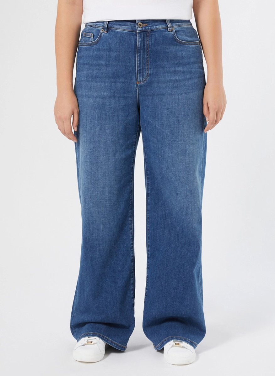 Marina Rinaldi Fida five pocket denim