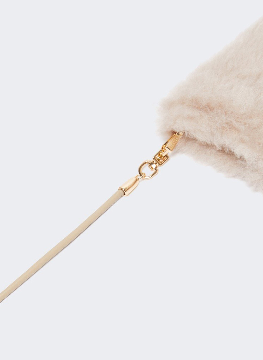 Max Mara Ombrato Teddy mittens