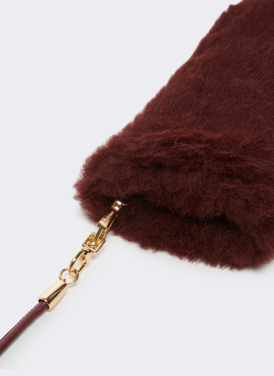Max Mara Ombrato Teddy mittens