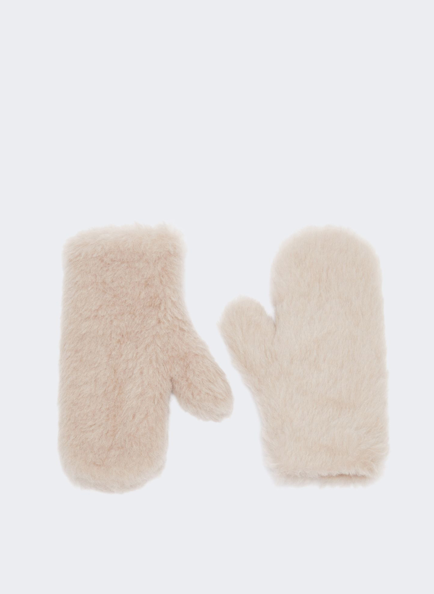 Max Mara Ombrato Teddy mittens