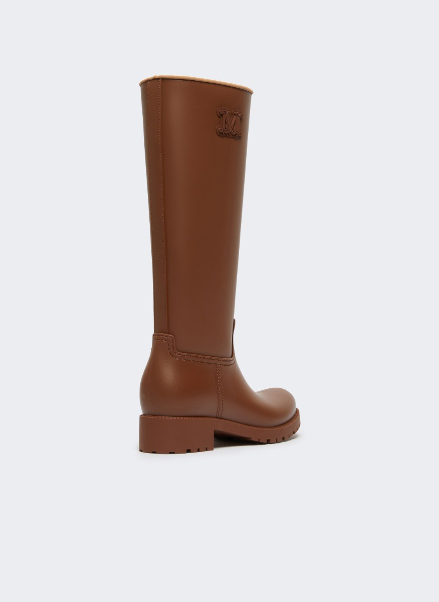 Max Mara Rain M Monogram rubber boots