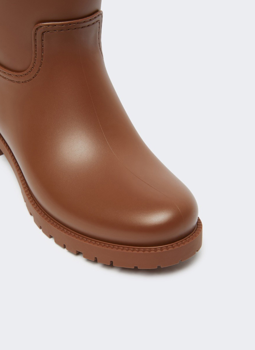 Max Mara Rain M Monogram rubber boots