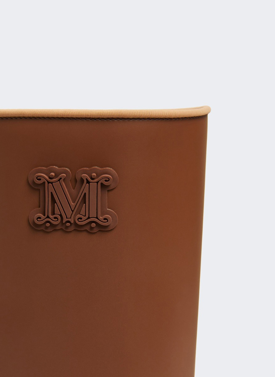 Max Mara Rain M Monogram rubber boots