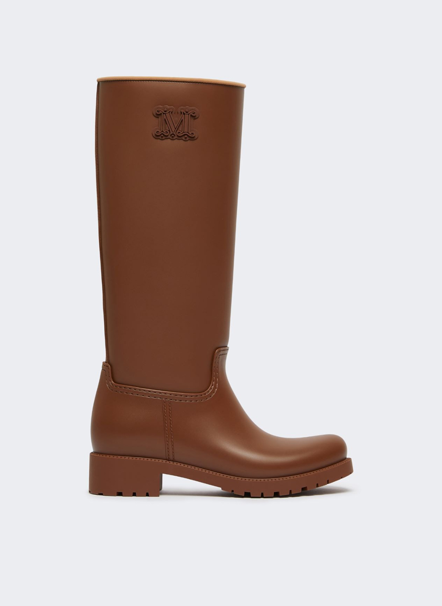 Max Mara Rain M Monogram rubber boots