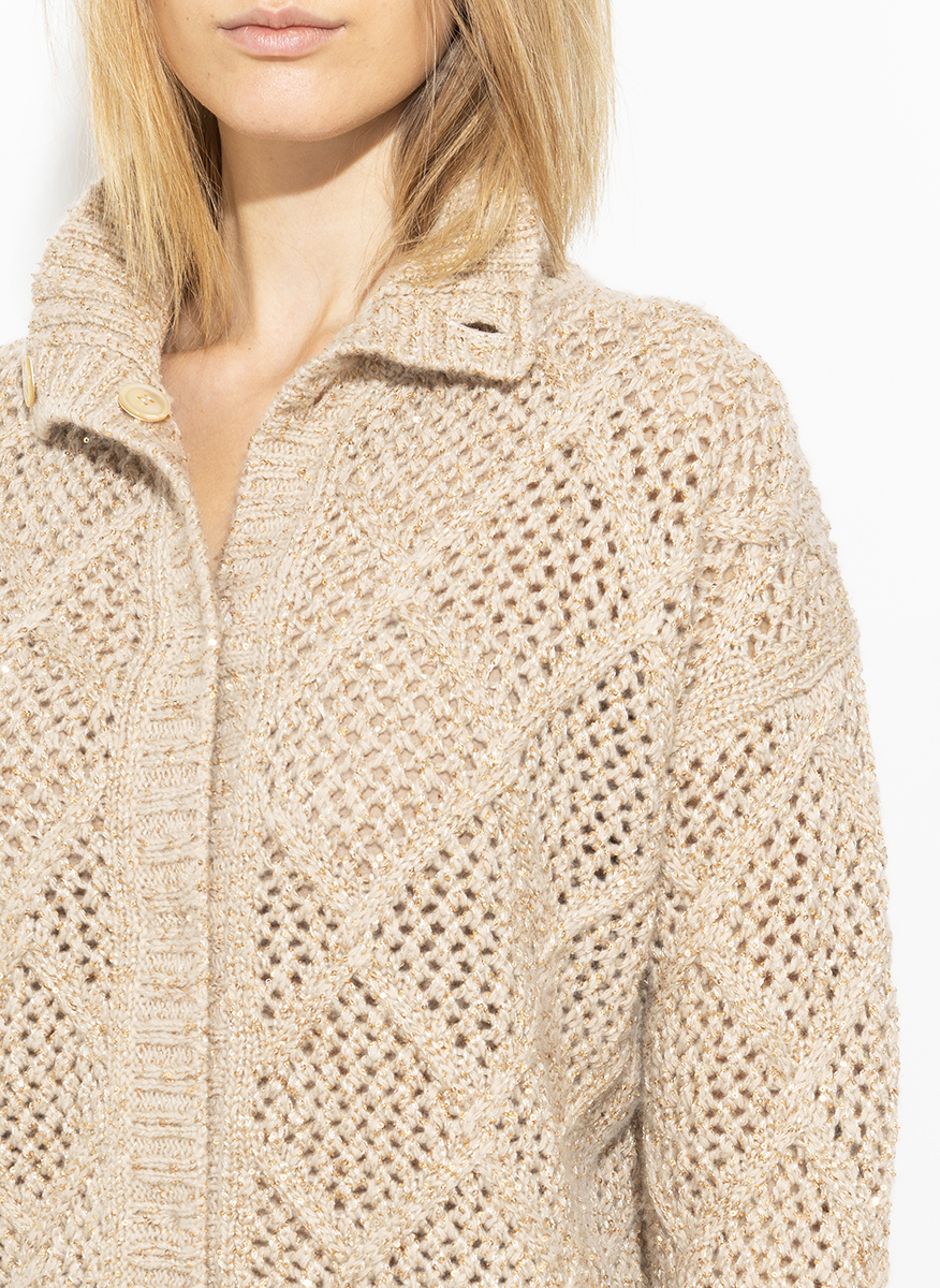 Жилетка с пайети Max Mara Studio Ghinea