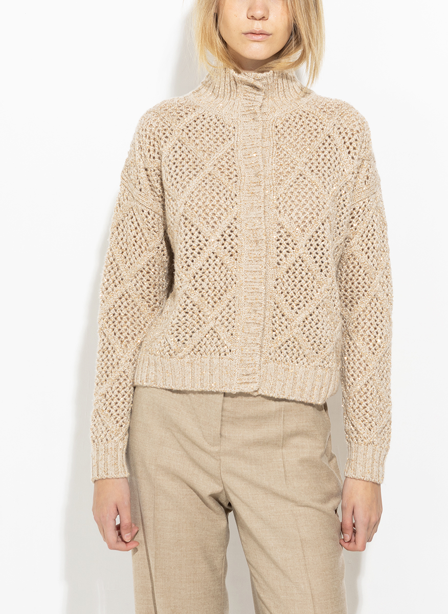Жилетка с пайети Max Mara Studio Ghinea