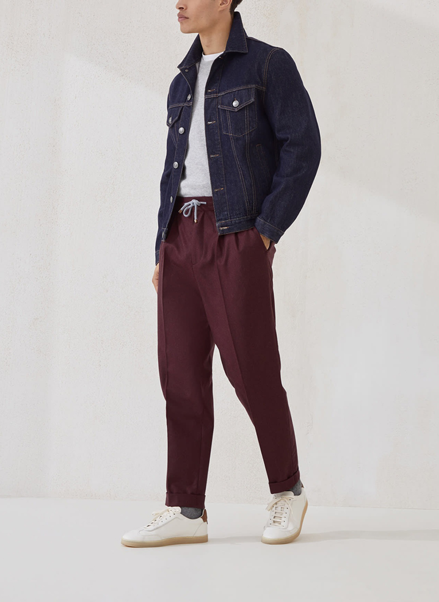 Яке от деним Brunello Cucinelli