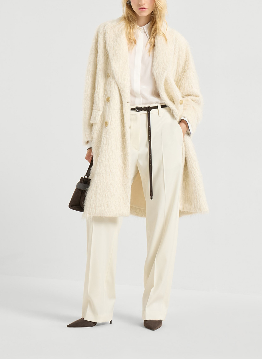 Brunello Cucinelli alpaca coat