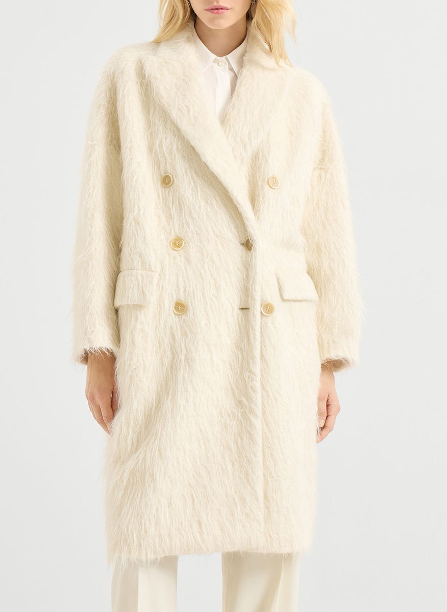 Brunello Cucinelli alpaca coat