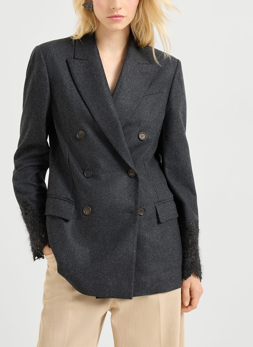 Brunello Cucinelli double-breasted blazer