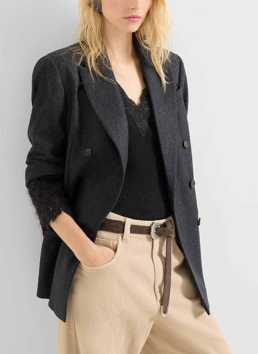Brunello Cucinelli double-breasted blazer