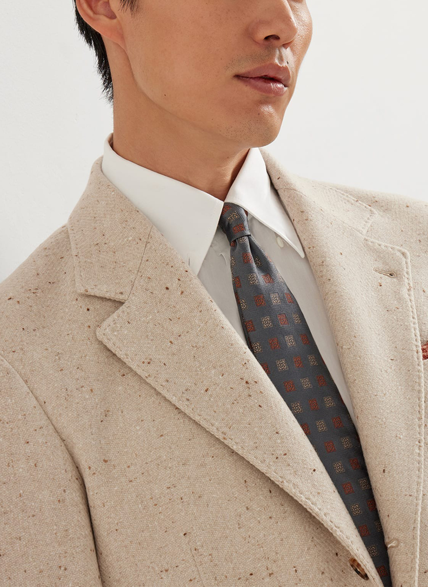 Brunello Cucinelli wool and cashmere blazer