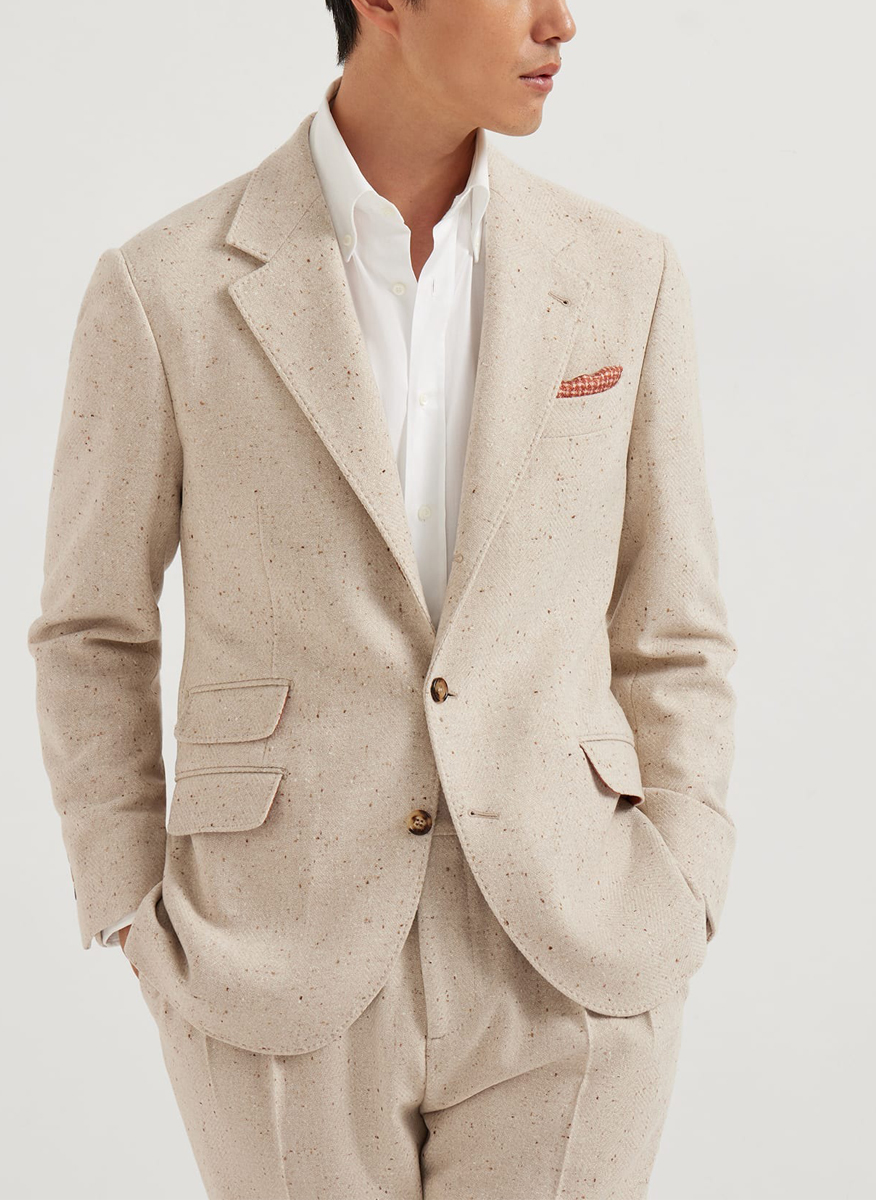 Brunello Cucinelli wool and cashmere blazer