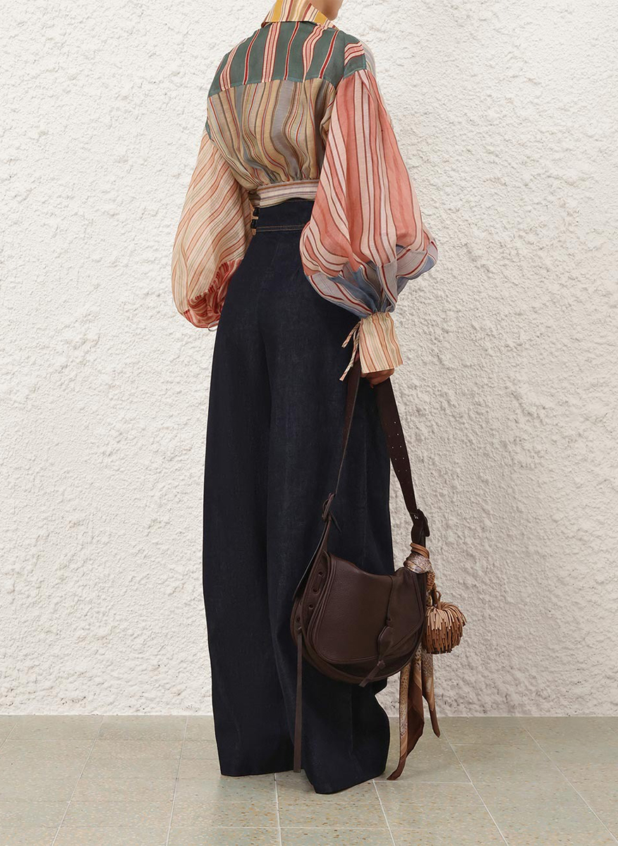Zimmermann 'Spliced Stripes' shirt
