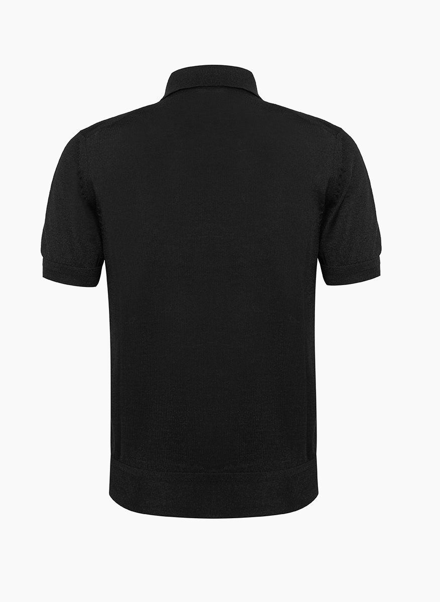 Tom Ford polo shirt in cashemre and silk