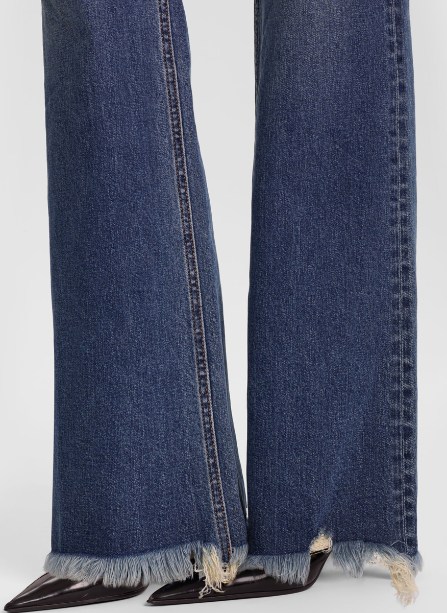 Деним от памук 'Bootcut' Alice + Olivia
