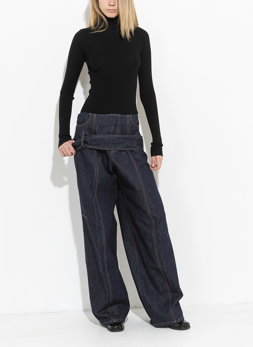 Sportmax Aia1234 loose fit denim