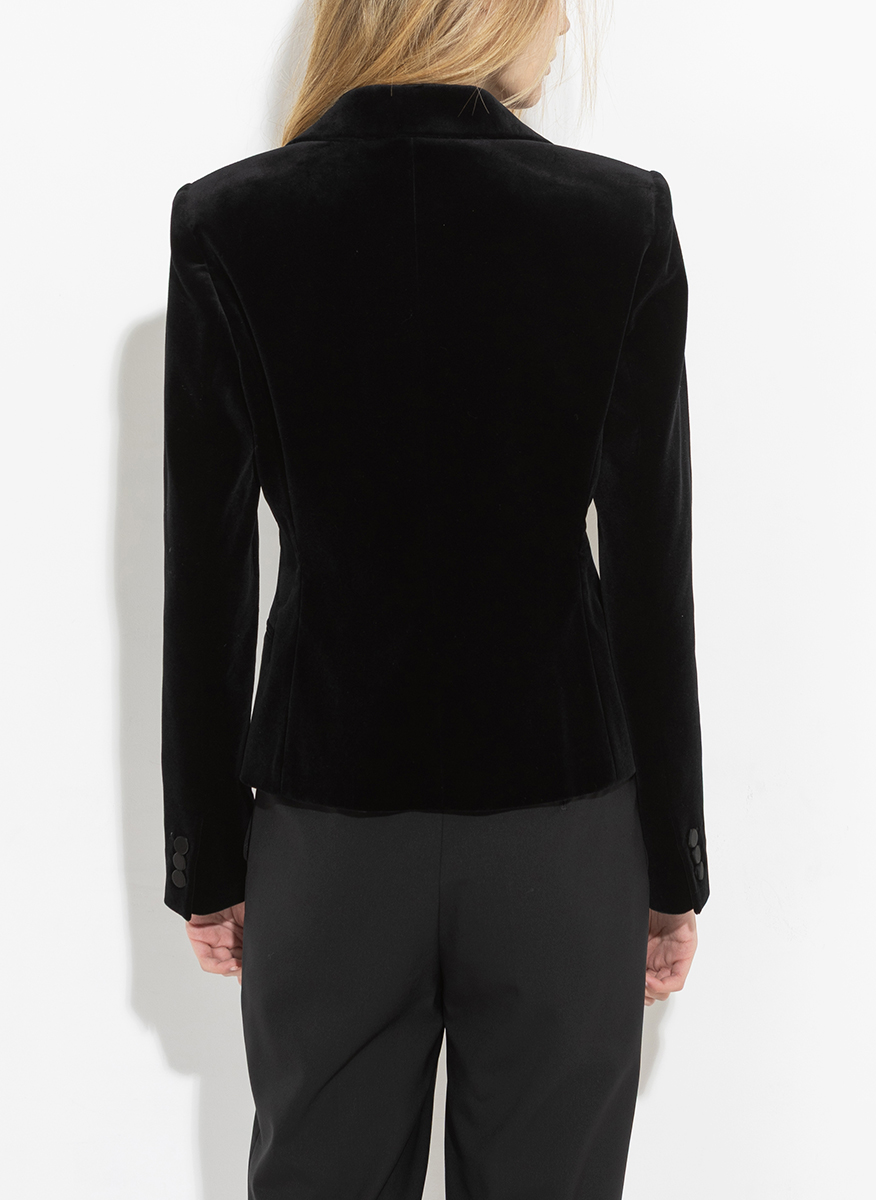 Max Mara Studio Eolie velvet blazer