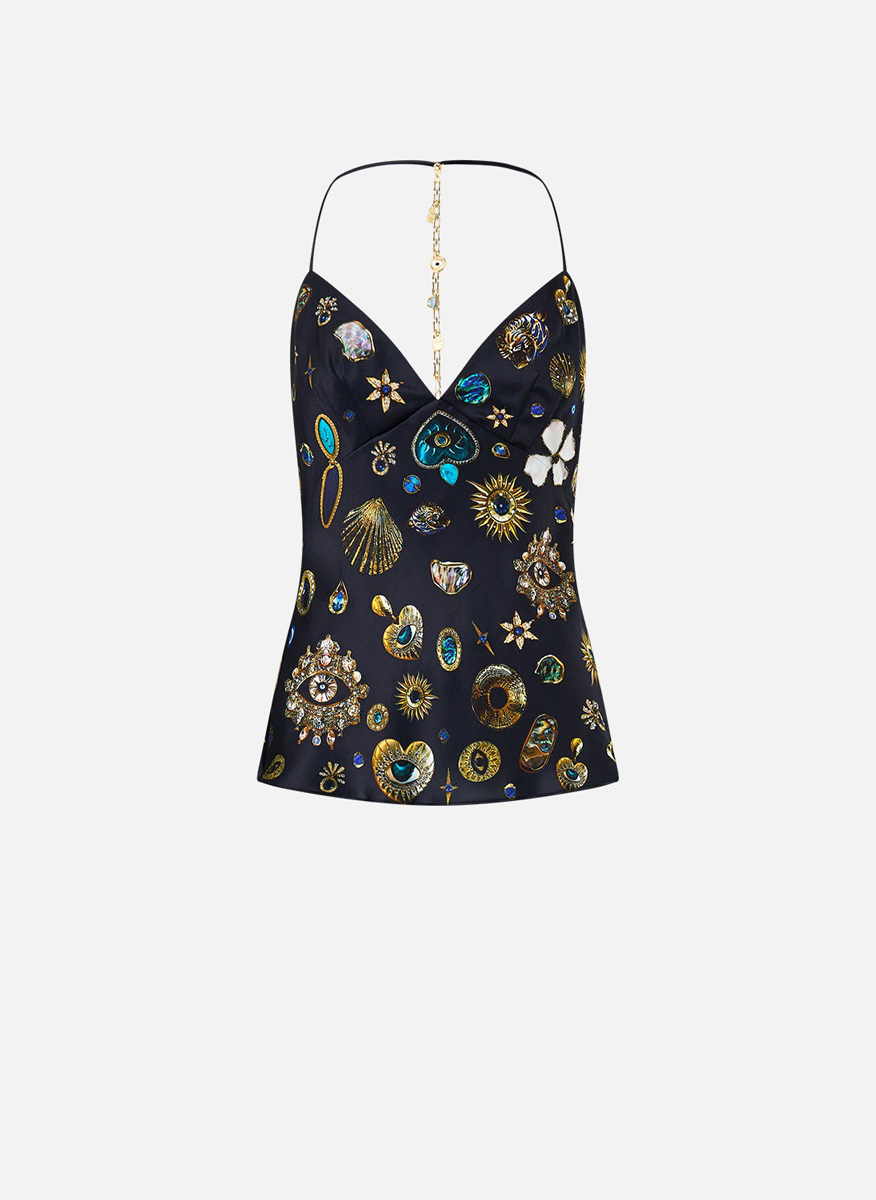 Camilla `Amulets and Alchemy` Chain Cami