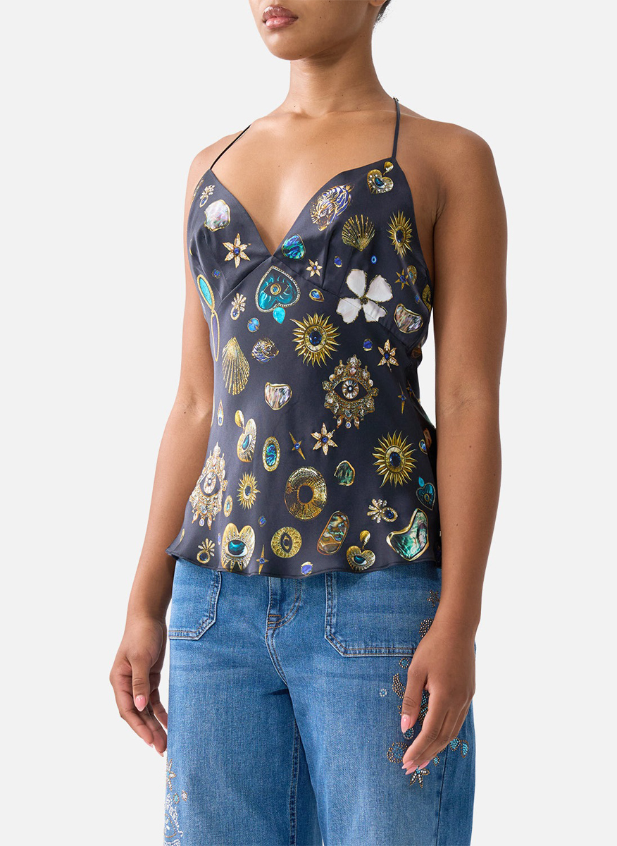 Camilla `Amulets and Alchemy` Chain Cami
