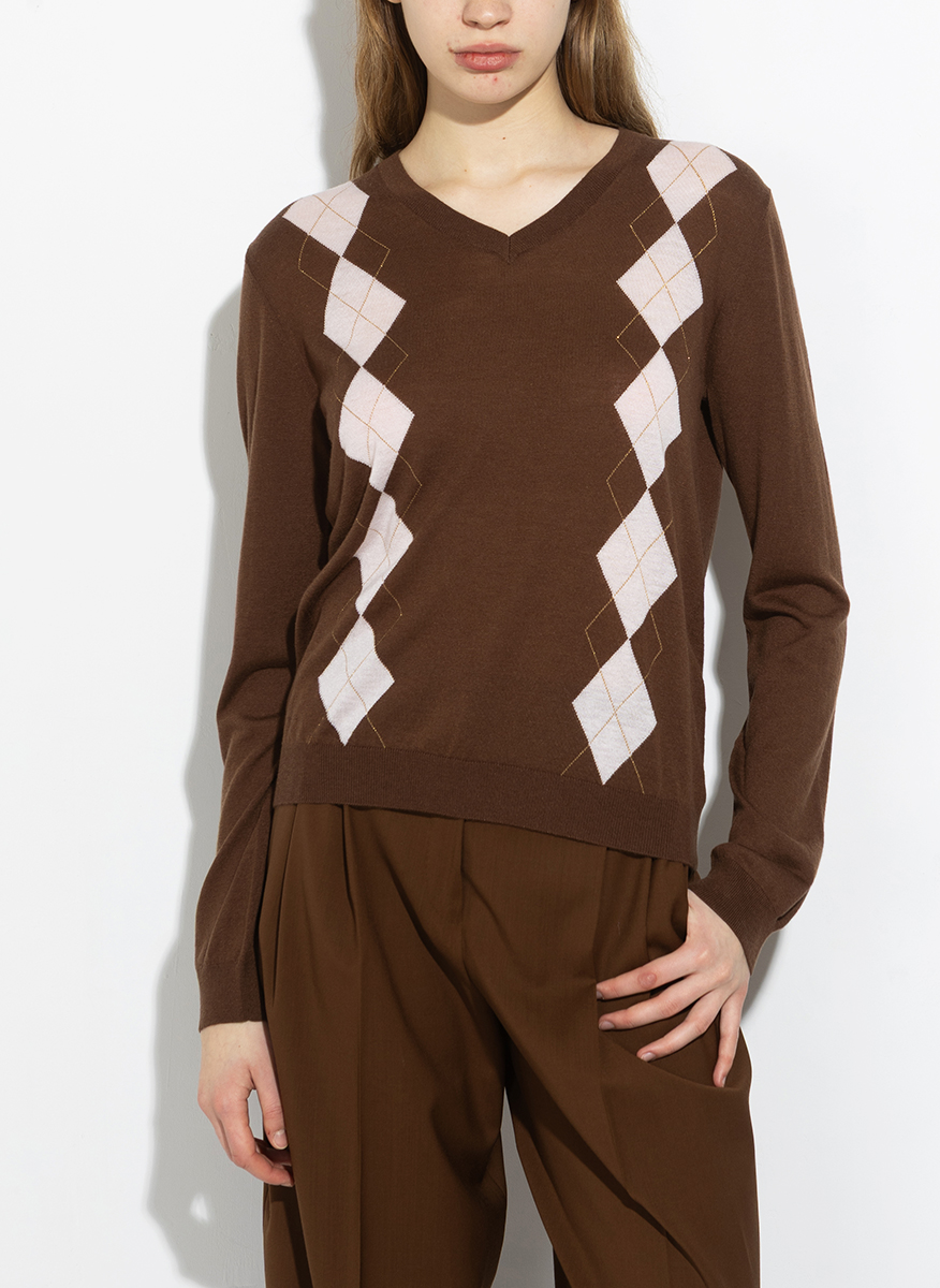 Max Mara Studio Mstdentice fine knit sweater