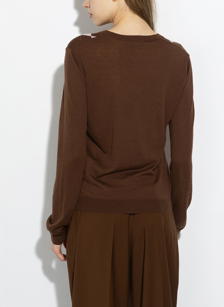 Max Mara Studio Mstdentice fine knit sweater
