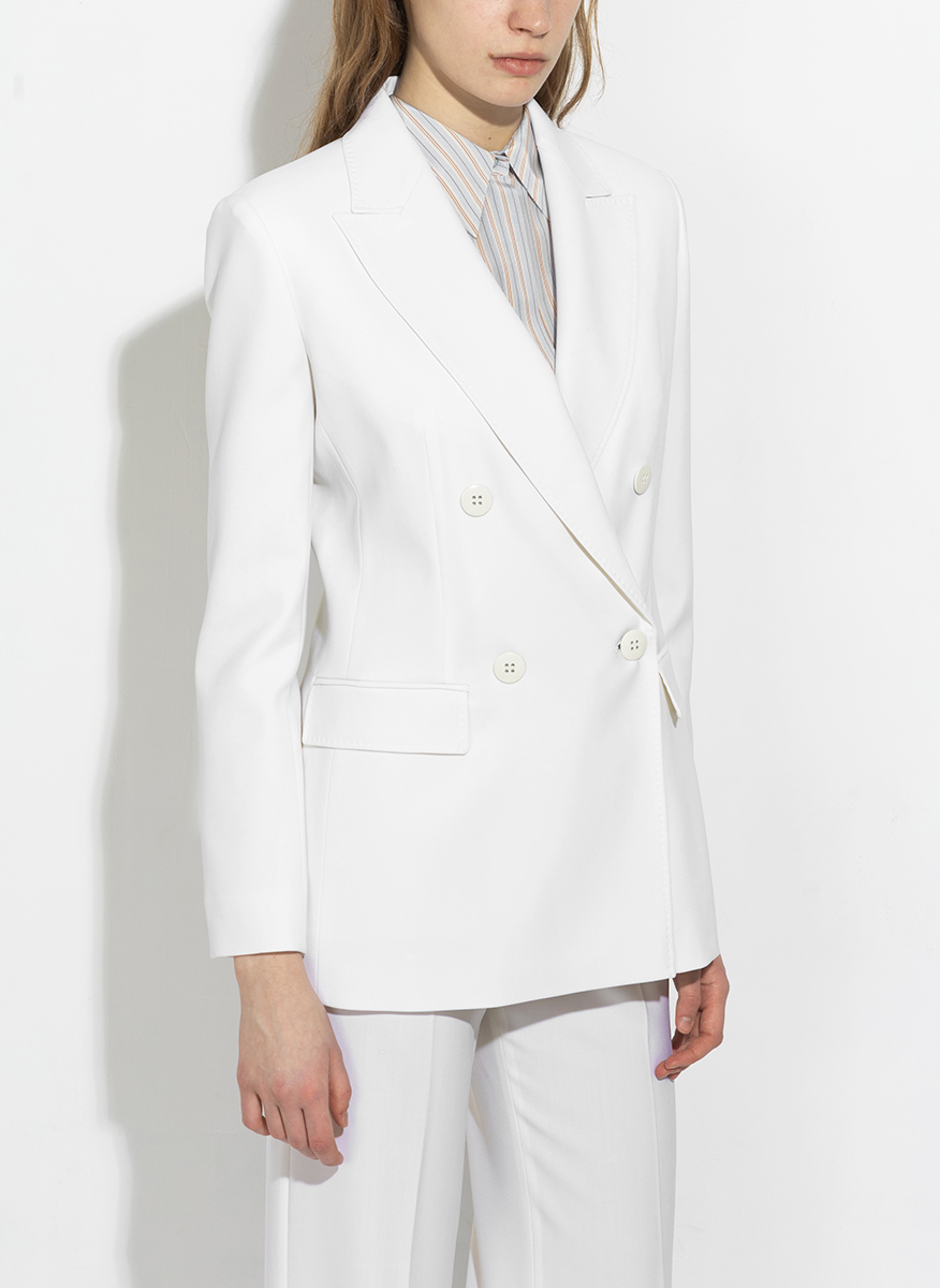 Двуредно сако от фина вълна Max Mara Studio Mstgrembo