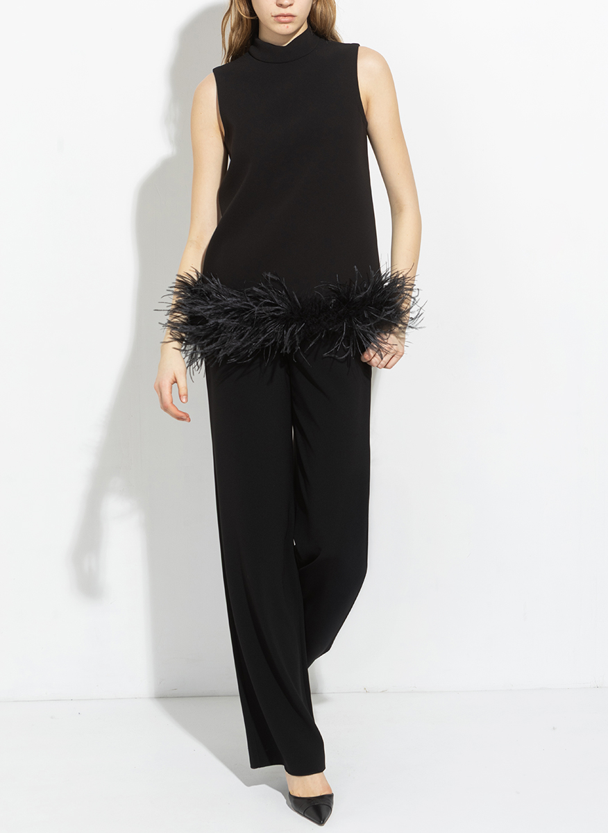 Топ с пера Max Mara Studio Msevello
