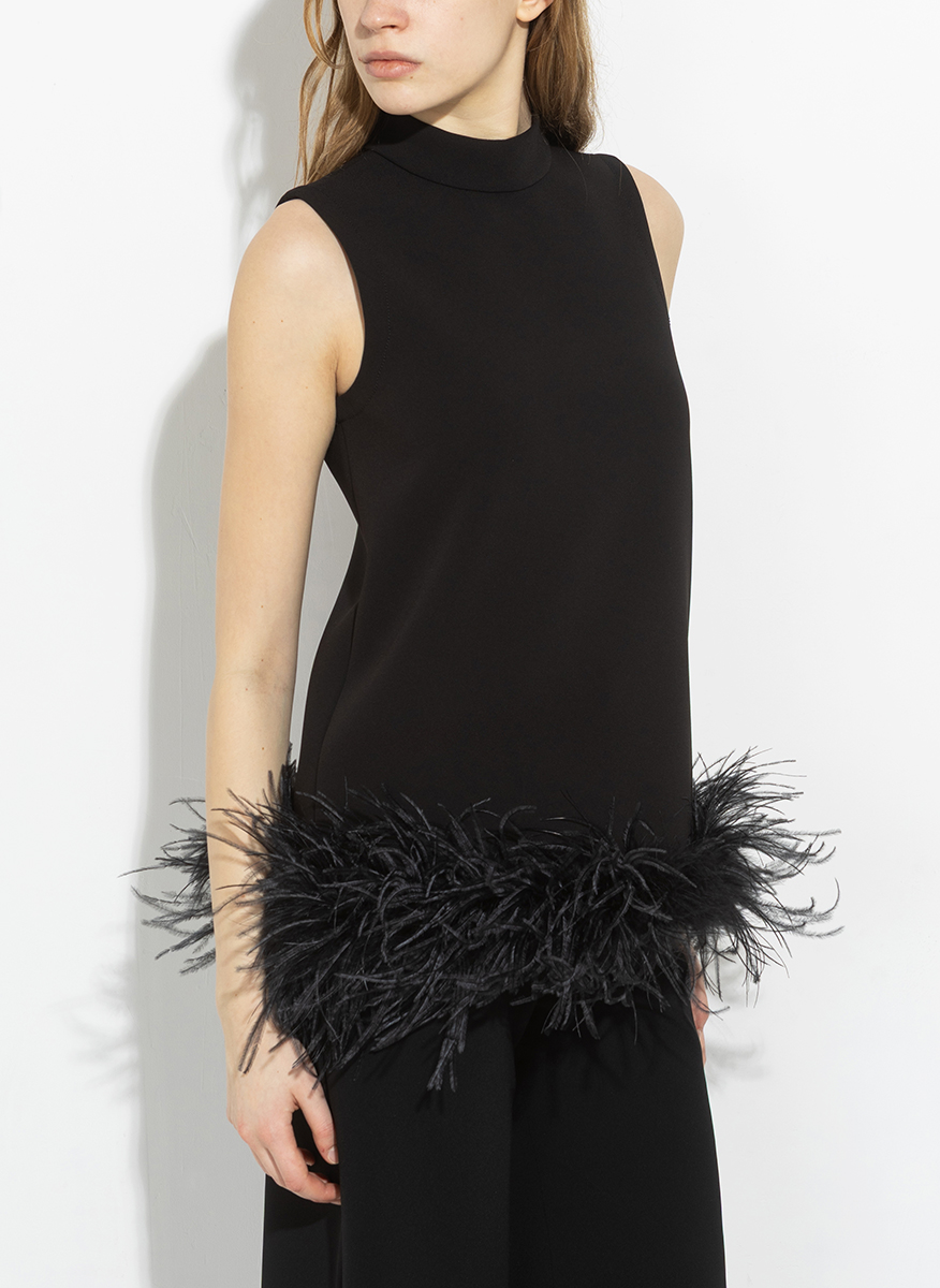 Топ с пера Max Mara Studio Msevello