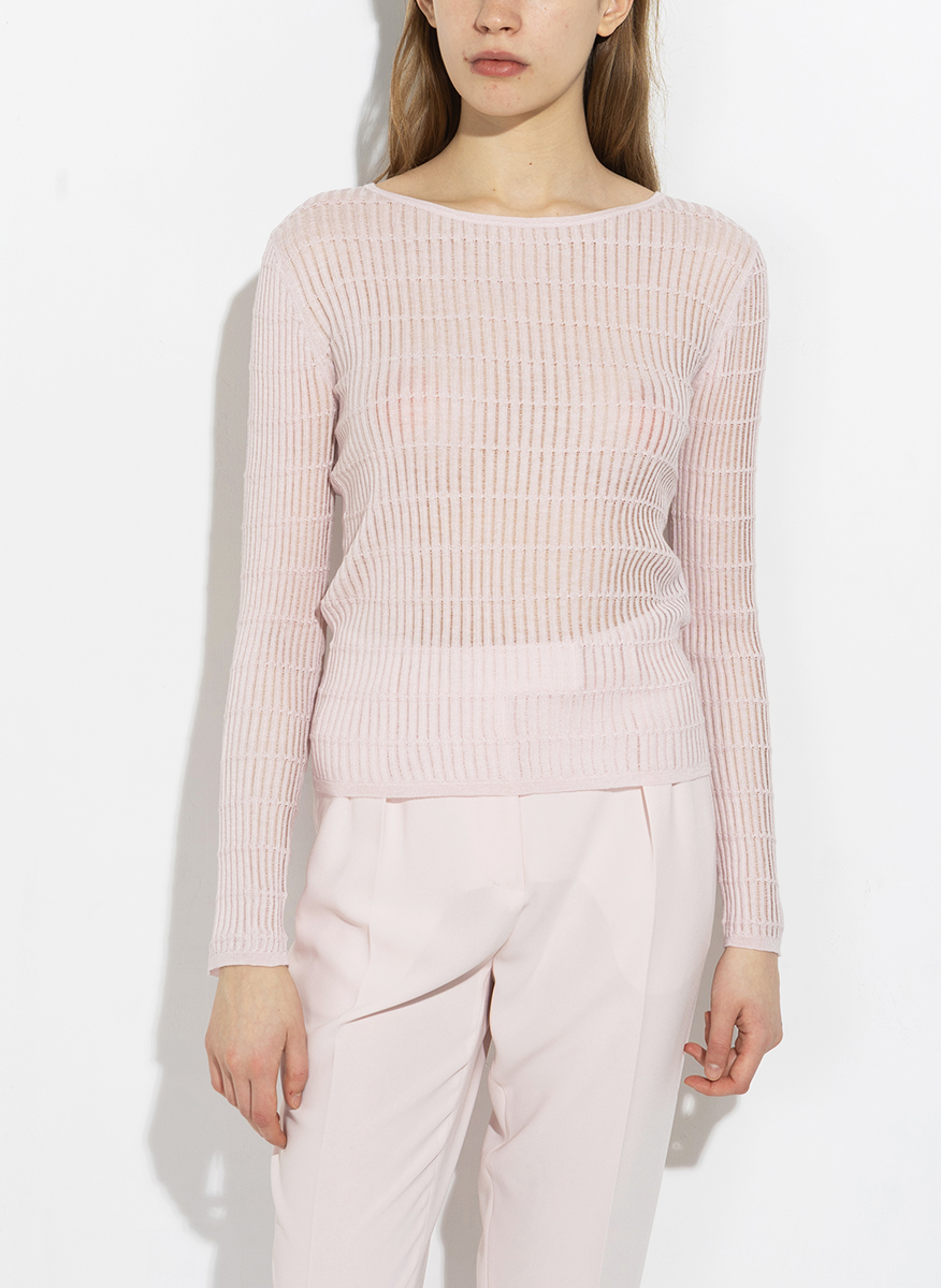 Пуловер с коприна Max Mara Studio Mstpedone