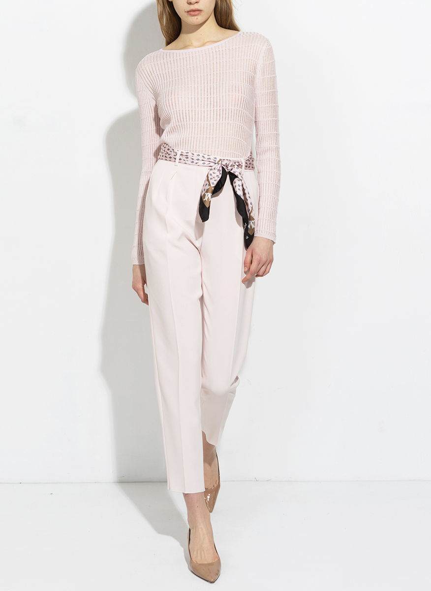 Пуловер с коприна Max Mara Studio Mstpedone