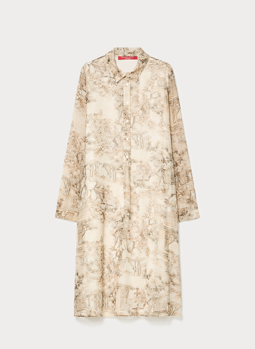 Marina Rinaldi Mrsrisorsa georgette dress