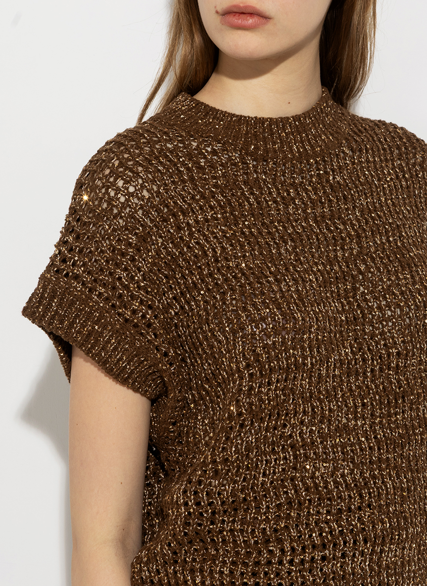 Max Mara Studio Mstarmonia sweater with sequins