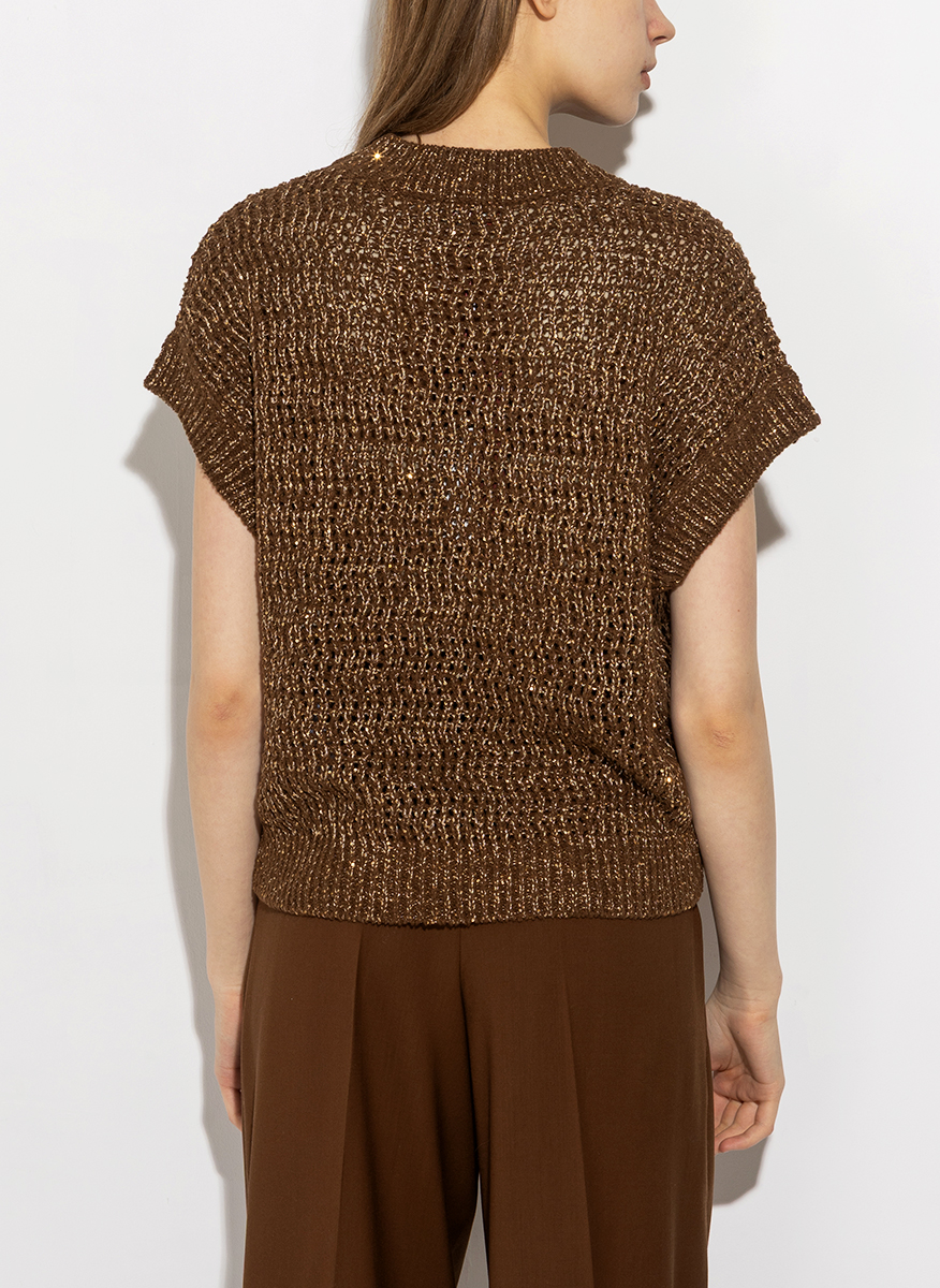 Max Mara Studio Mstarmonia sweater with sequins