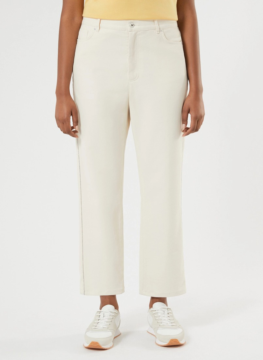 Marina Rinaldi Mrsfreccia cotton denim